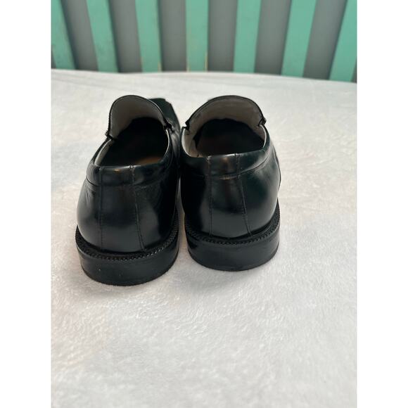 Stacy Adams Danton Loafers Mens 9M Black Leather Shoe Slip On 24363-001 - Picture 4 of 6